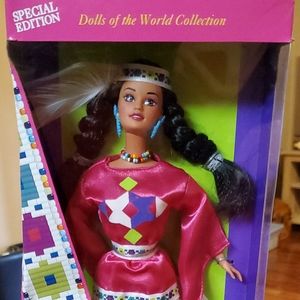 3rd edition Native American Barbie